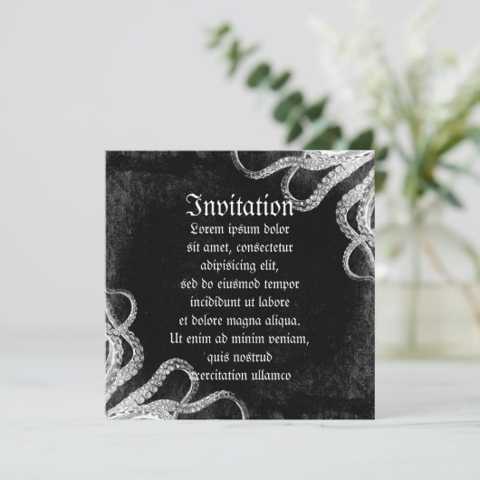 Octopus Dark Kaart (Staand voorkant)