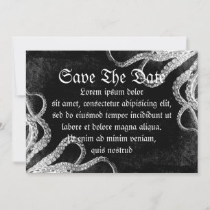  Octopus Dark Save The Date