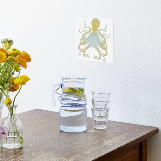 Octopus decoratie (Laag (Keuken))