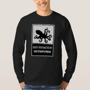 Octopus Deep Zee Animal Gemakkelijk afgeleid door  T-shirt