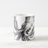 Octopus Design - Klassieke witte Mok van 11 oz (Center)