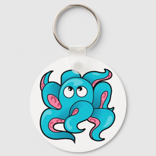 Octopus Design Sleutelhanger (Voorkant)