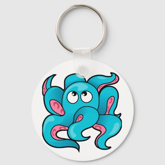 Octopus Design Sleutelhanger (Voorkant)