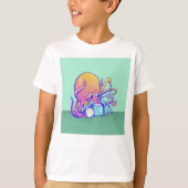 Octopus Dier drummen T-shirt (Voorkant)