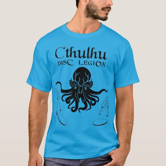 octopus disk player t shirt (Voorkant)