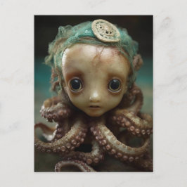 Octopus Doll Briefkaart