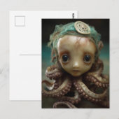 Octopus Doll Briefkaart (Voorkant / Achterkant)