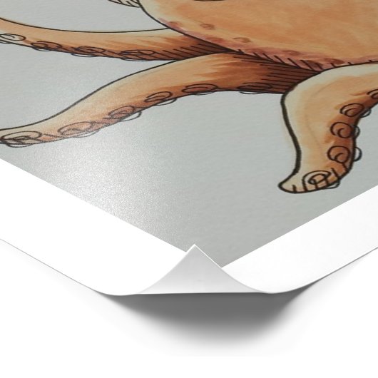 Octopus Dreams Foto Afdruk (Hoek)