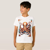 Octopus – eigenzinnig sterk Zee T-shirt (Voorkant volledig)