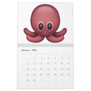 Octopus - Emoji Kalender