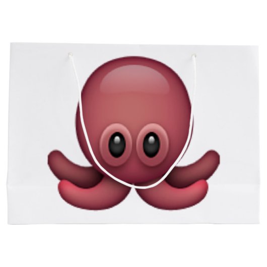 Octopus - Emoji Large Cadeautasje (Achterkant)