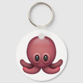Octopus - Emoji Sleutelhanger (Voorkant)