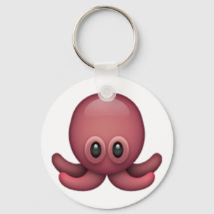 Octopus - Emoji Sleutelhanger