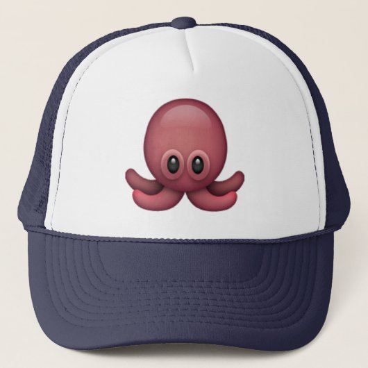 Octopus - Emoji Trucker Pet (Voorkant)