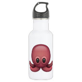 Octopus - Emoji Waterfles (Voorkant)