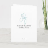 Octopus en ballon kaart (Achterkant)