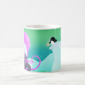 octopus en pinguïn - mok (Center)