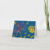 Octopus en Vrienden Kaart (Voorkant)