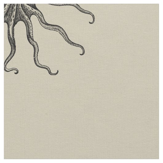 Octopus Fabric, Sandy Stof (Close Up)