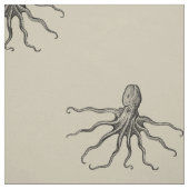 Octopus Fabric, Sandy Stof (Swatch)