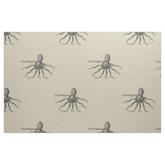Octopus Fabric, Sandy Stof (Fat Quarter)