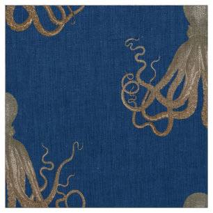  Octopus Fabric van Leslie Harlow Stof