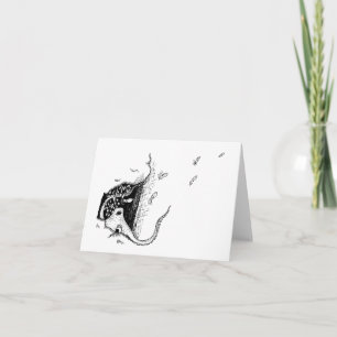 Octopus Farewell Kaart