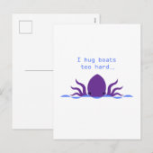 Octopus Feestdagenkaart (Voorkant / Achterkant)