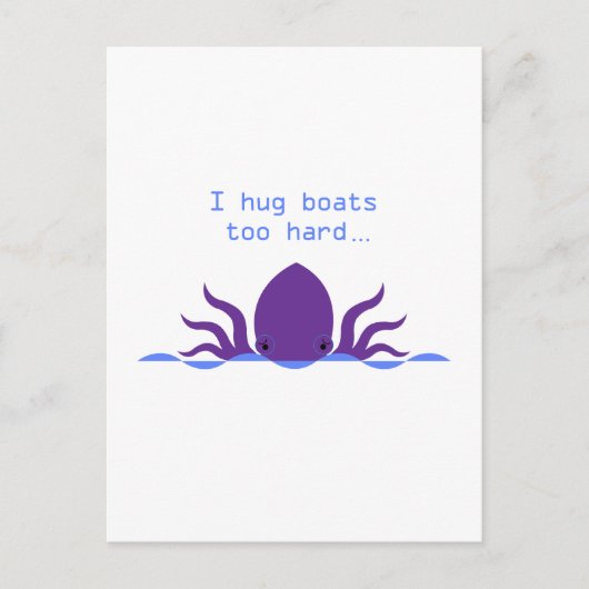 Octopus Feestdagenkaart (Voorkant)