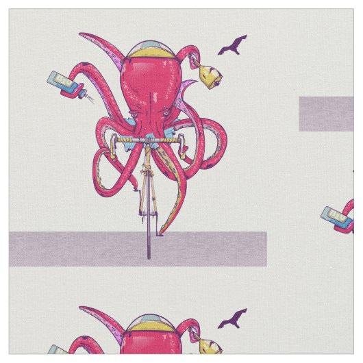 Octopus fiets stof (Close Up)