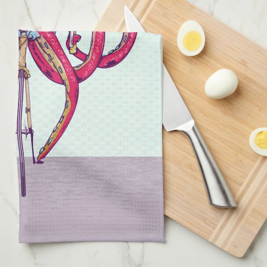 Octopus fiets theedoek (Quarter Fold)