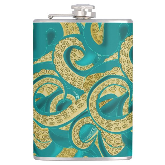 Octopus Flask Heupfles (Voorkant)