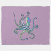 Octopus Fleece Deken (Voorkant (Horizontaal))