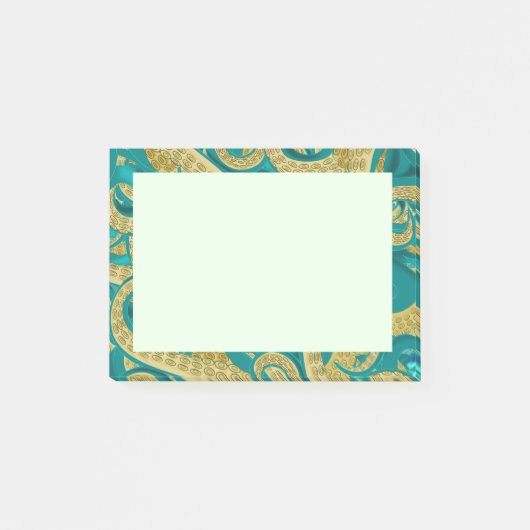 Octopus framed Post it Notes (Voorkant)