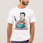 Octopus Fried Rice T-shirt (Voorkant)