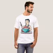 Octopus Fried Rice T-shirt (Voorkant volledig)