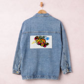 Octopus fun denim jacket (Hangar)