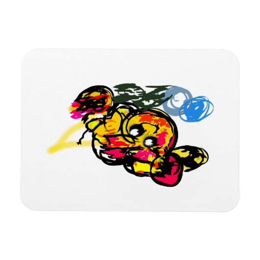 Octopus fun magneet (Horizontaal)