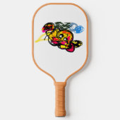 Octopus fun pickleball paddle (Voorkant)