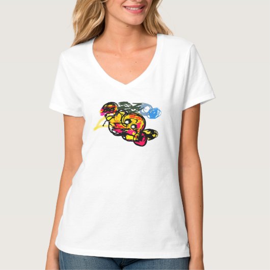 Octopus fun t-shirt (Voorkant)