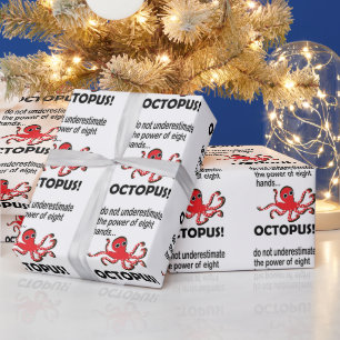 Octopus Funny Cadeaupapier