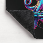 Octopus Gaming Animal Video Games Funny Octopus Muismat (Hoek)