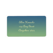 Octopus Garden Etiket (Voorkant)