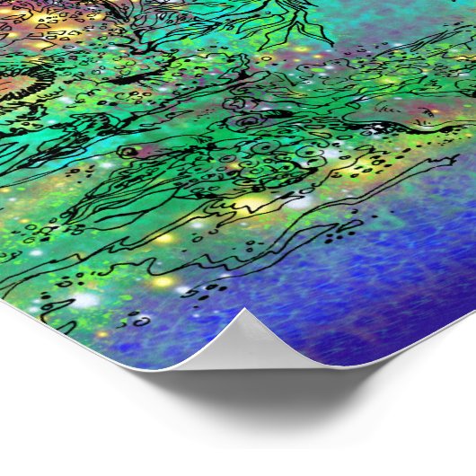 Octopus Garden Poster (Hoek)