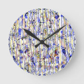 Octopus Garden Ronde Klok (Voorkant)