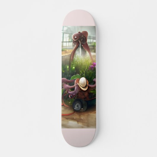 Octopus Garden Schaats Deck Persoonlijk Skateboard (Voorkant)