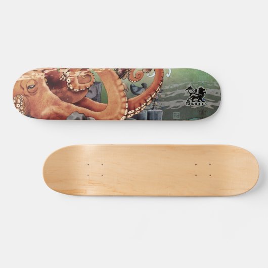 Octopus Garden Skateboard (Horizontaal)