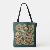 Octopus Garden Tote Bag (Achterkant)