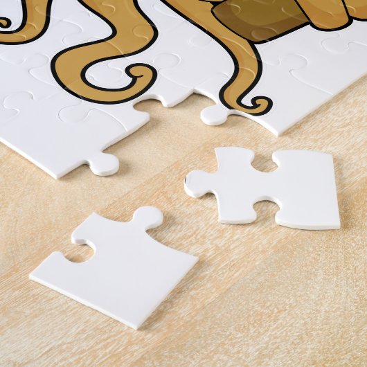 Octopus Gentleman Pet Legpuzzel (Zijkant)
