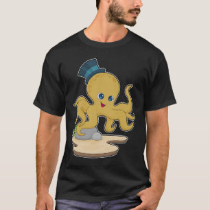 Octopus Gentleman Pet T-shirt
